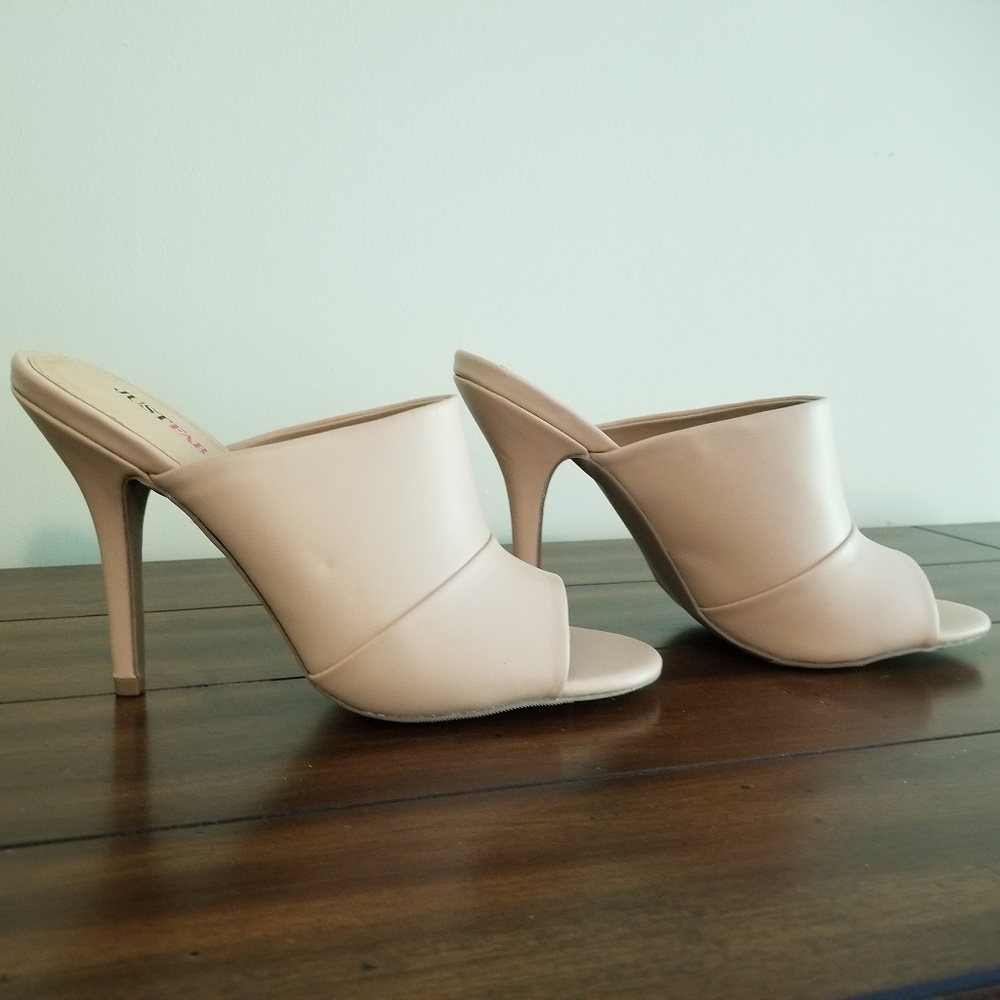 Just Fab Open Toe Heeled Sandal